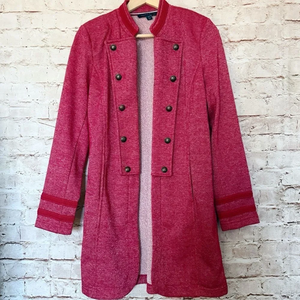 Tommy Hilfiger duster band knit jacket
